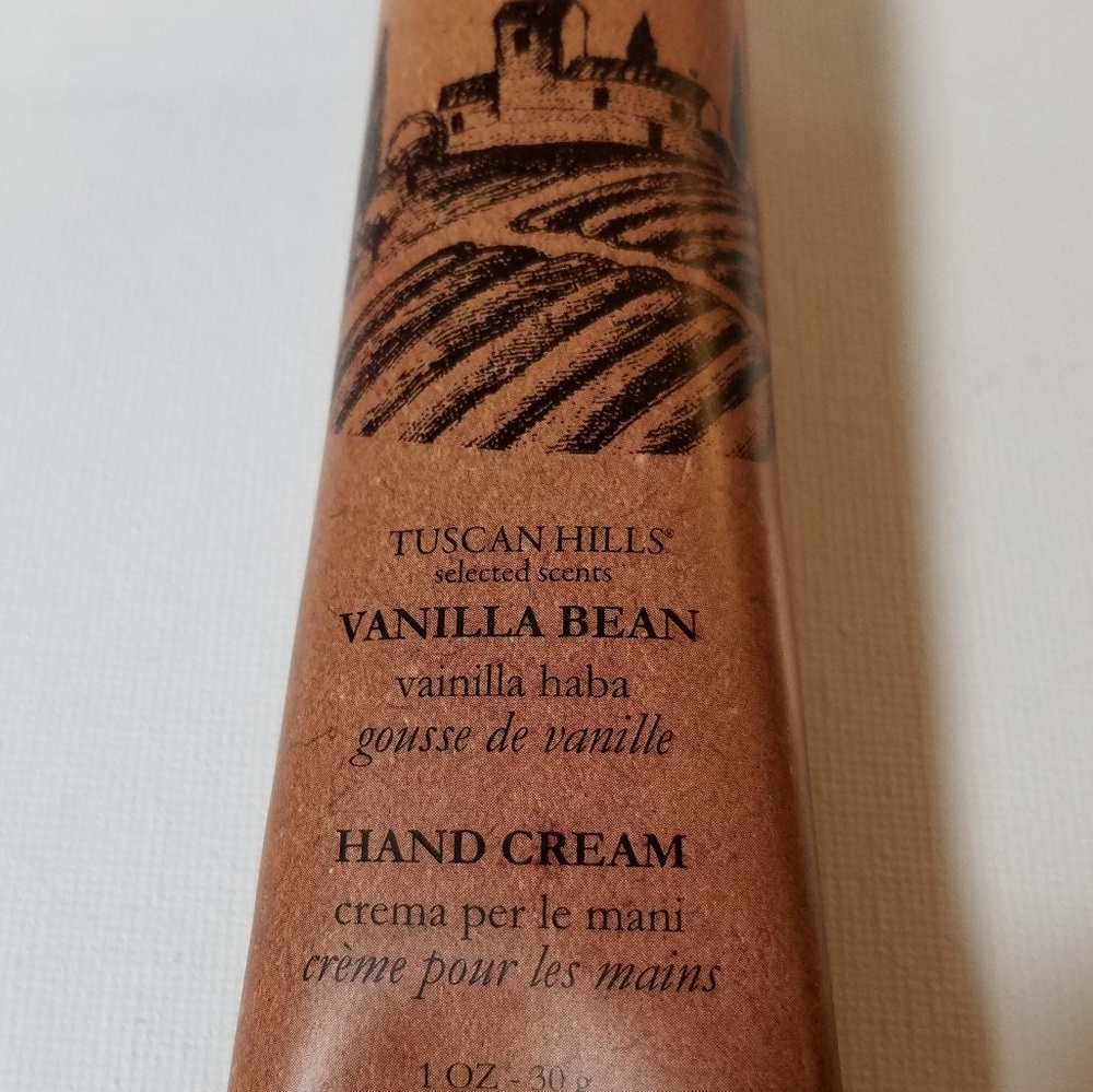 Tuscan Hills Vanilla Bean Hand Cream 1oz